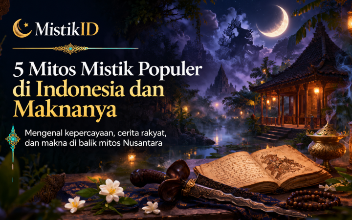 5 Mitos Mistik Populer di Indonesia dan Maknanya
