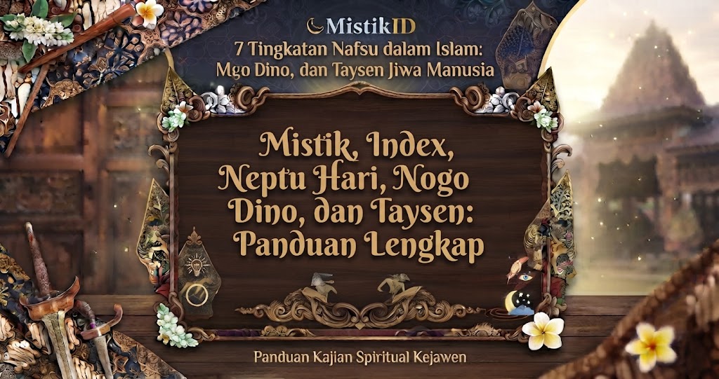 Mistik, Index, Neptu Hari, Nogo Dino, dan Taysen Panduan Lengkap
